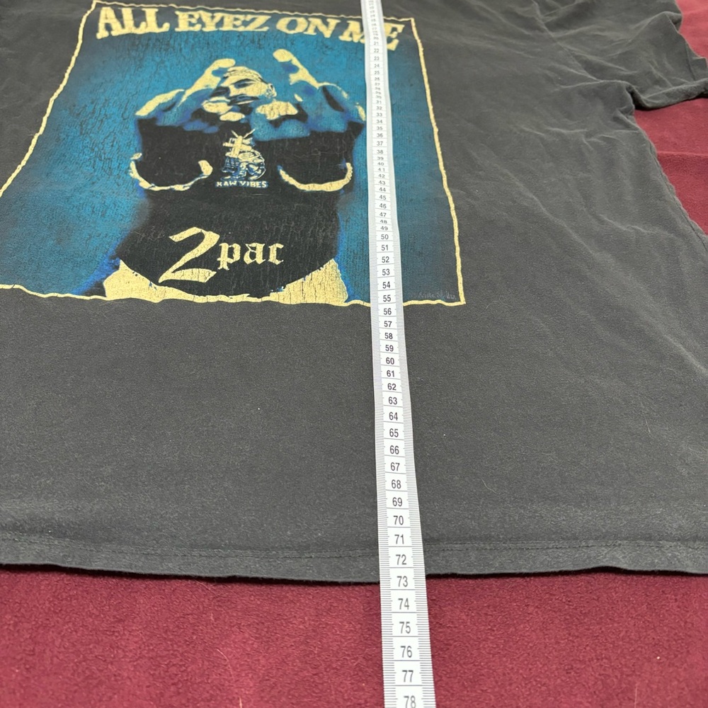 2PAC "ALL EYEZ ON ME" DOUBLE SIDED SHIRT LARGE - Picture 5 of 5